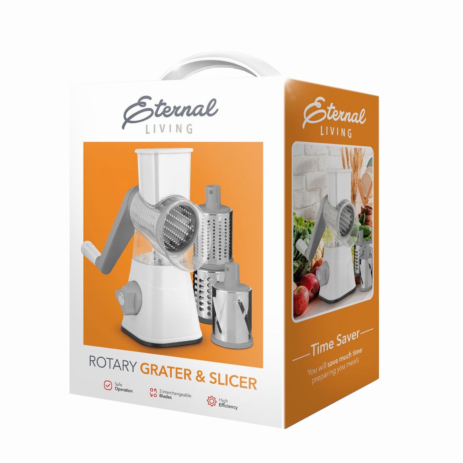 Sturdy And Multifunction rotary slicer grater 