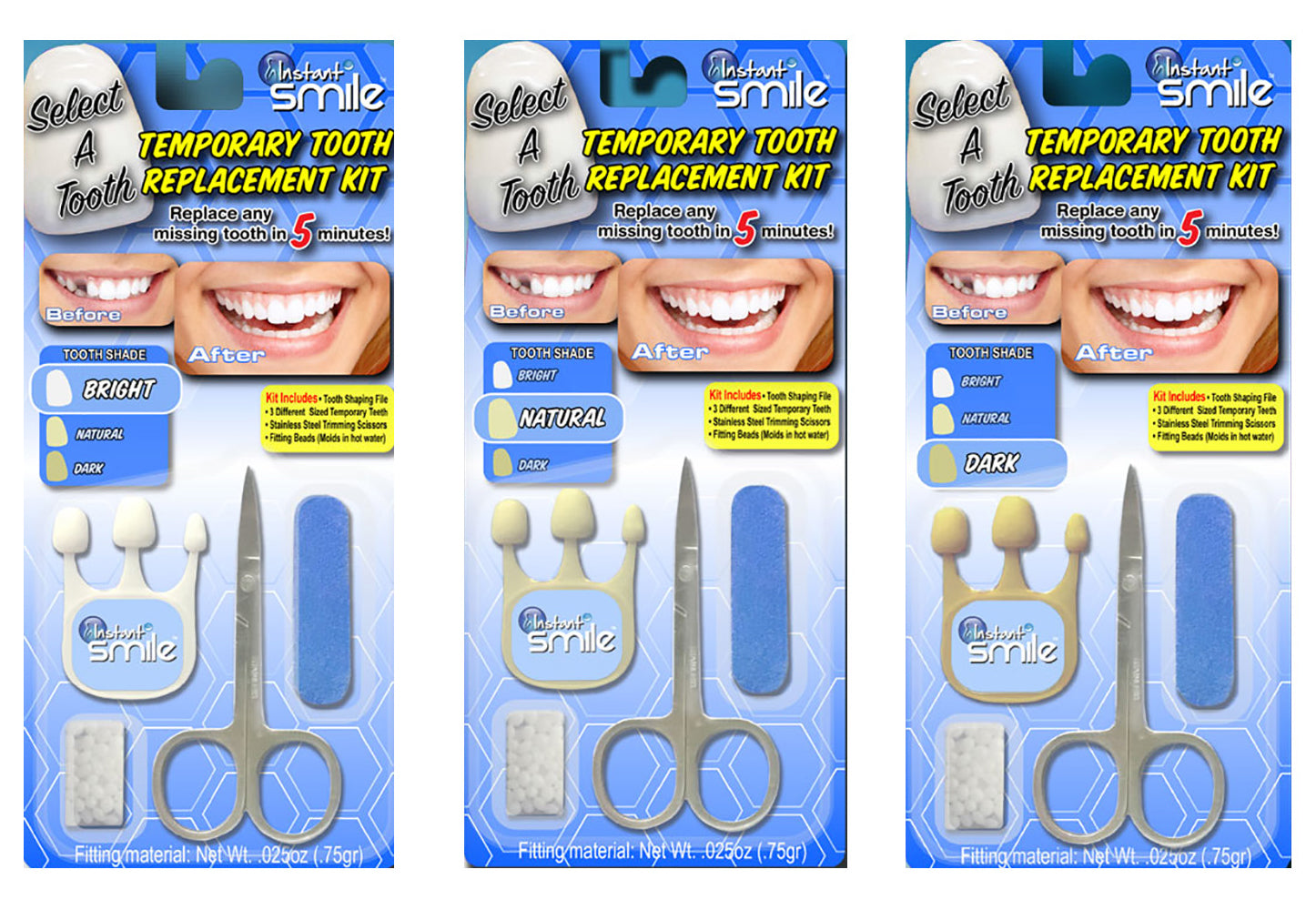 Instant Smile Multi Purpose Denture Repair Kit - Instant Smile