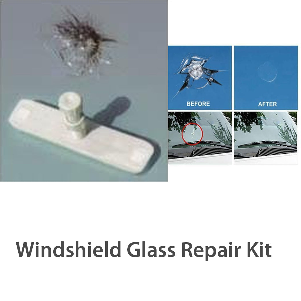 Windshield Glass Repair Kit Bulls-Eye Star-Shaped Cracks